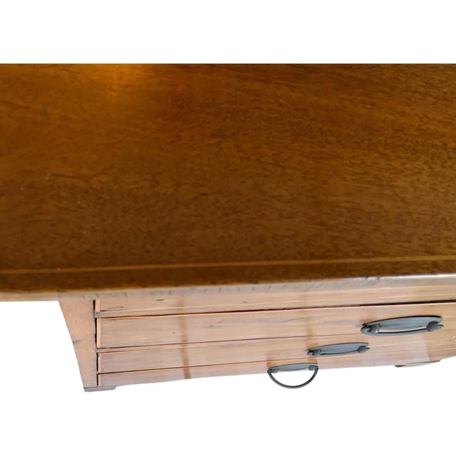 Wood Antique American Federal Mahogany Diminutive Four-Drawer Chest Possibly Mid-Atlantic Circa 1800–1825 For Sale - Image 7 of 12