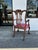 Handsome 19th century Chippendale style armchair, crafted in mahogany with carved acanthus leaves, Elegant arms and...