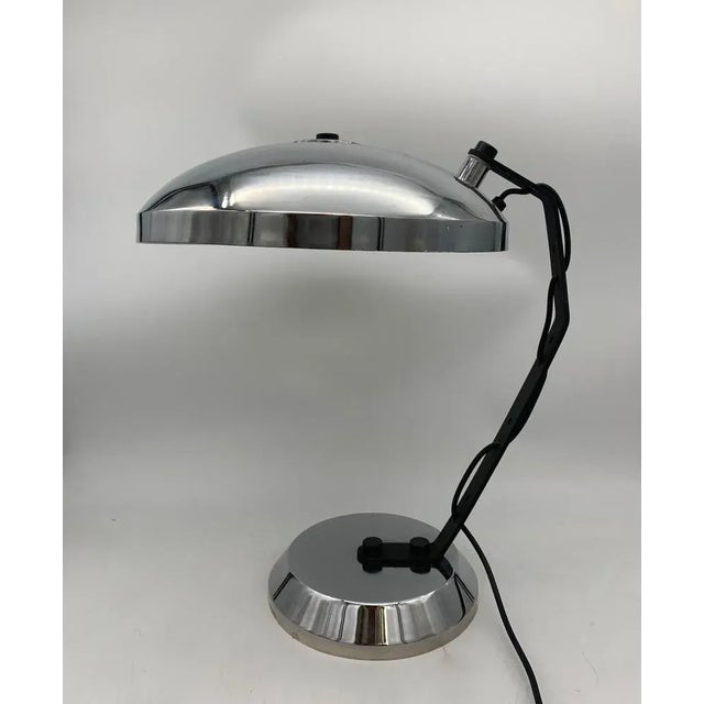 1970s Vintage Table Lamp in Chrome attributed to Reggiani, 1970s For Sale - Image 5 of 5
