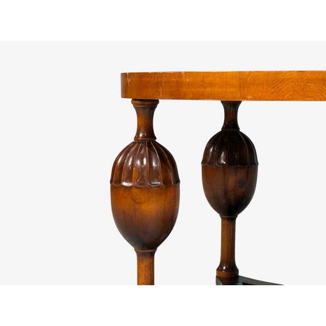 Wood Swedish Modern, Coffee Table, Stained Birch, Sweden, 1930s For Sale - Image 7 of 14