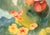 Blue Red Tulips and California Poppies, Landscape by Duane Reid For Sale - Image 8 of 11