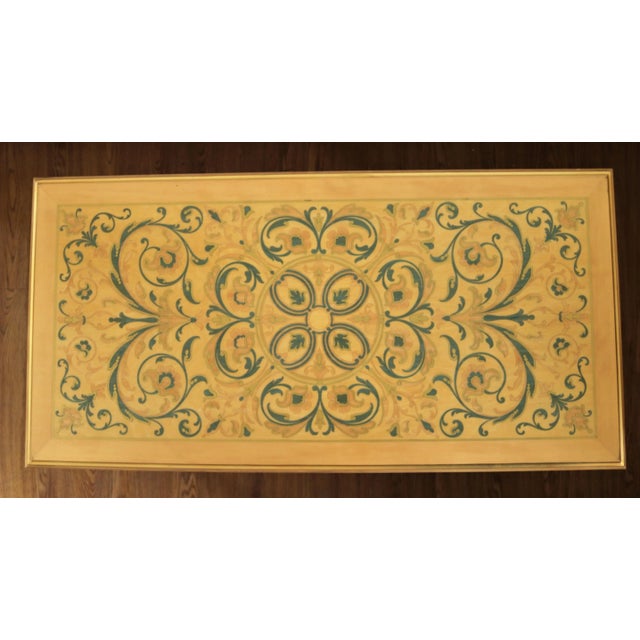 Louis XVI Living Room Table with Oriental Style Inlays For Sale - Image 6 of 11