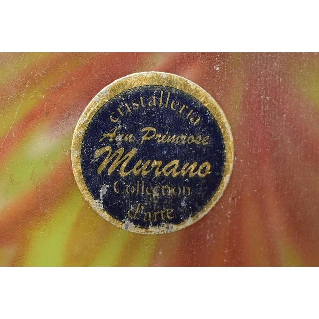 Ann Primrose Cristalleria d'Arte Italian Millefiori Murano Glass Vase For Sale - Image 11 of 13