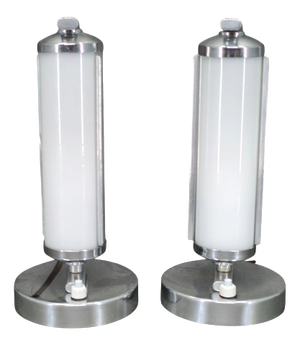 Art Deco Bedside Lamps, Czechoslovakia, 1930s, Set of 2