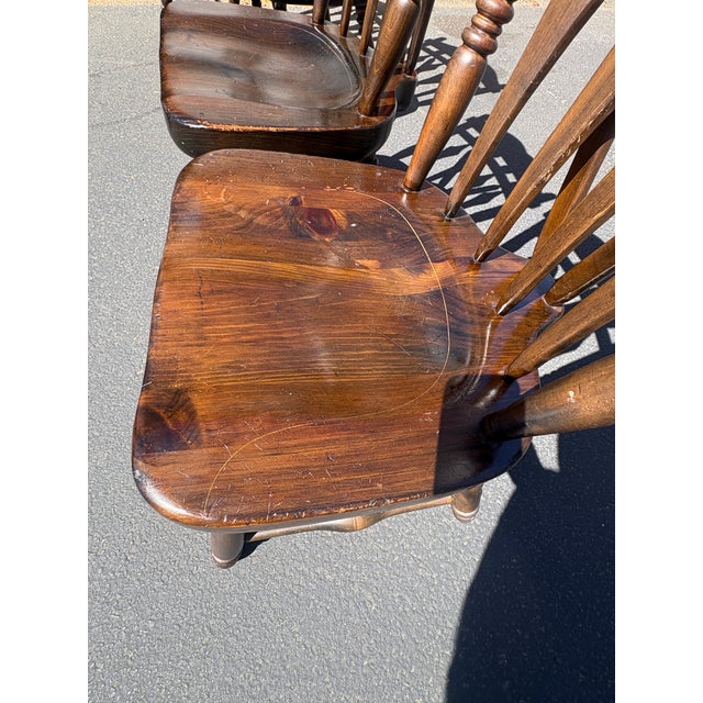Ethan Allen Dining Chairs 4 For Sale - Image 10 of 17