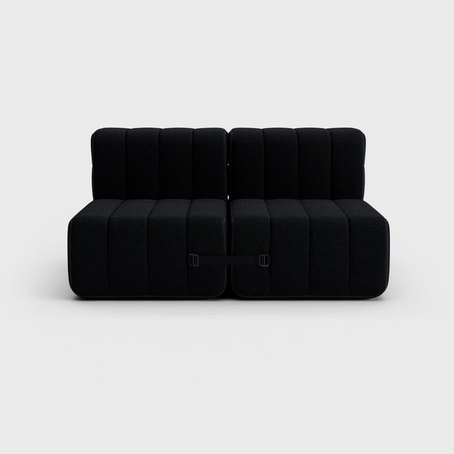 Gray Two-Seater Modular Sofa in Sera Fabric by Ambivalenz, Set of 4 For Sale - Image 8 of 10