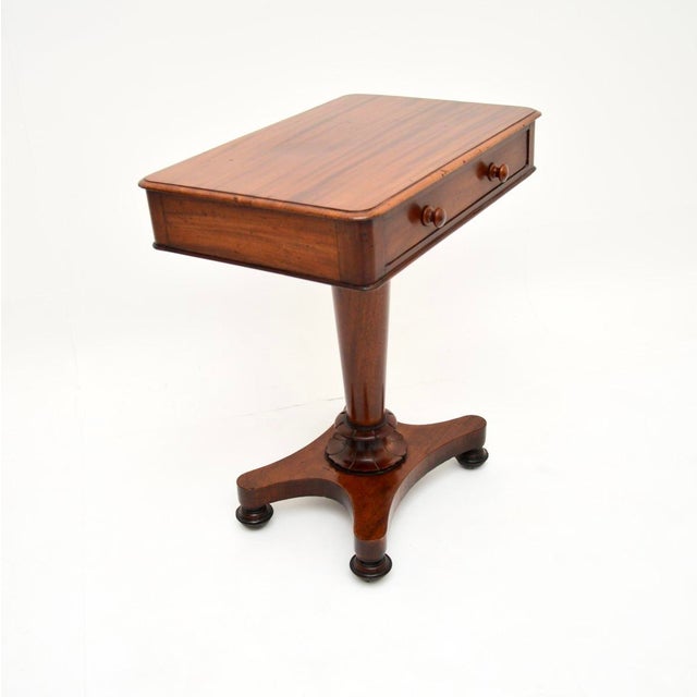 William IV Occasional Side Table, 1830s For Sale - Image 4 of 11