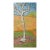 Contemporary Expressionist White Tree Landscape Painting For Sale