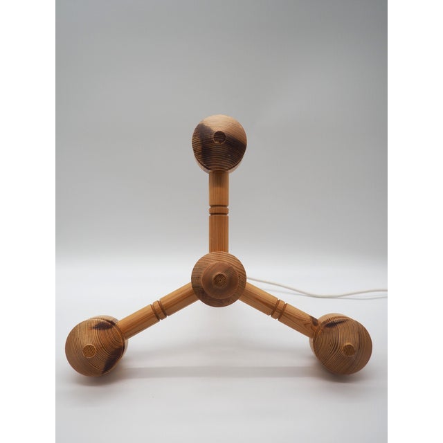 Pine Pendant Lamp from Ikea, Sweden, 1970s For Sale - Image 9 of 13