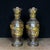 Pair of Vintage Gilt Bronze Dragon Vases – "Dragon Rising From the Sea" Motif For Sale - Image 9 of 9