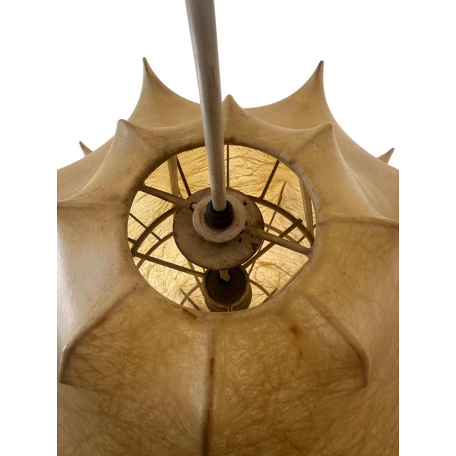 Beige Taraxacum Pendant attributed to Castiglioni for Flos, 1960s For Sale - Image 8 of 11