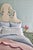 Textile Kassatex x Chairish Quilted Scallop Twin Coverlet, Peach/Berry For Sale - Image 7 of 7