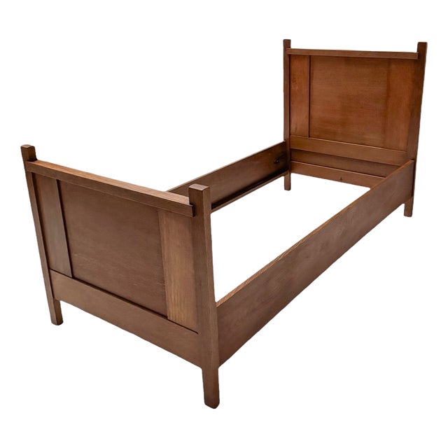 Art Deco Single Bed by H. Wouda for Pander, 1924 For Sale