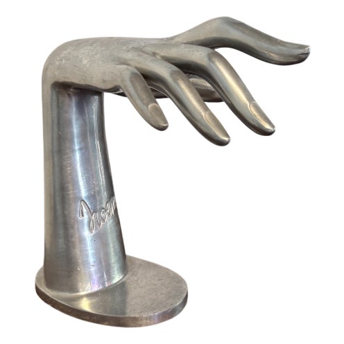 Metal Advertising Hand, 1950s For Sale