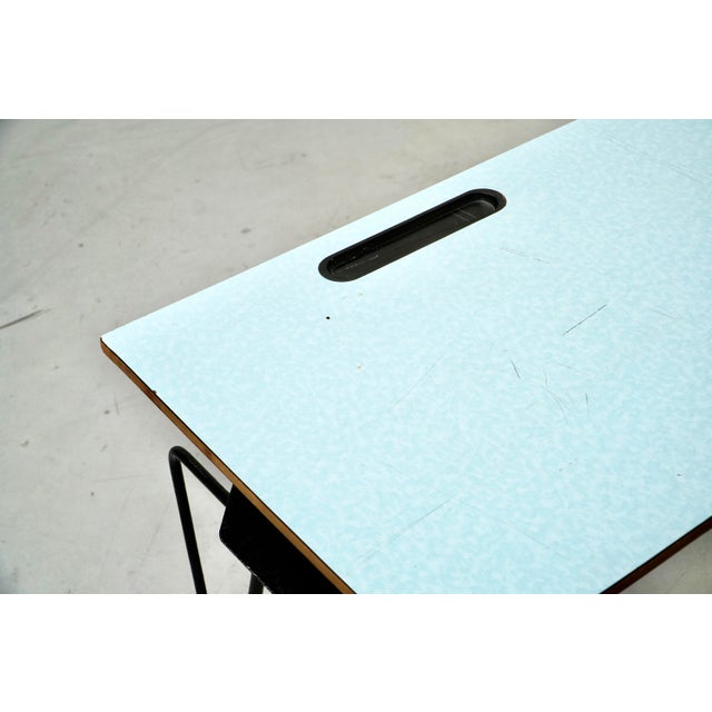 Teachers Desk by Willy Van Der Meeren for Tubax, Belgium, 1950s For Sale - Image 6 of 12