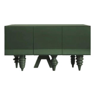 1.5M Multileg Cabinet Lacquered in Green by Jaime Hayon for BD Barcelona, 2022 For Sale