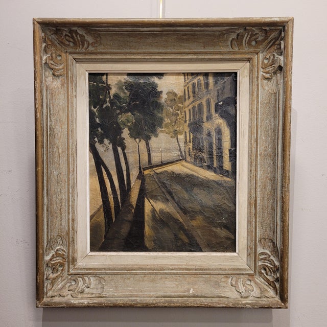 Post-Impressionism Artist, Pont Marie, Paris, 20th Century, Oil on Canvas, Framed For Sale - Image 4 of 18