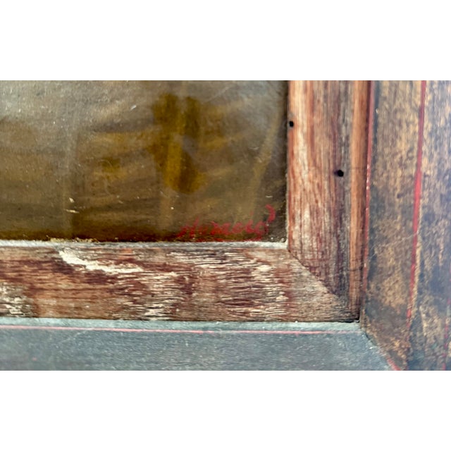 Horacio R. Rocha Painting of Girl With Cat 1940's For Sale In Los Angeles - Image 6 of 14
