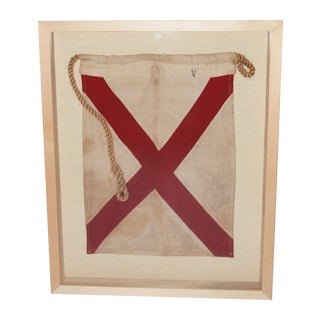 Nautical V Signal Flag For Sale