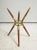 Italian Mid-Century Modern Mahogany and Brass End Table For Sale - Image 9 of 13