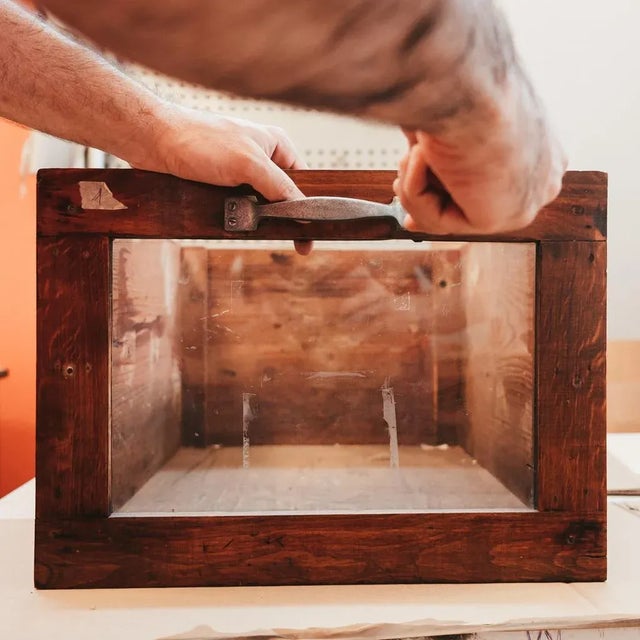 Vintage Filing Cabinet, 1940s For Sale - Image 11 of 16