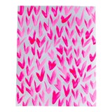 Image of Contemporary Pink and White Pattern Painting For Sale