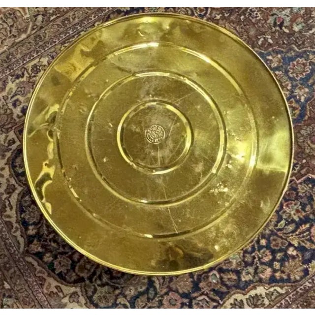 Mid Century Brass Planter, Decor, Signed For Sale In New York - Image 6 of 6