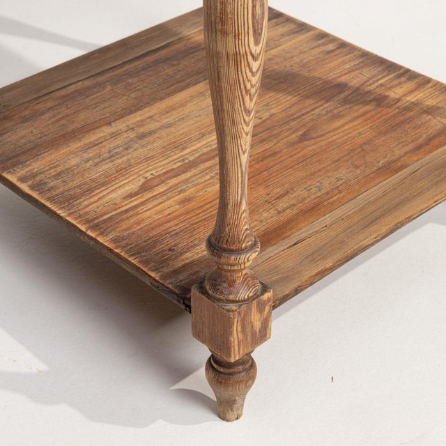 1900-1909 France Golden Oak Carved Oak Bedside Cabinet For Sale - Image 9 of 10