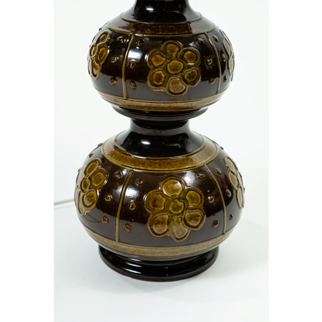 Ceramic Ceramic Floor Lamp from Kaiser Leuchten, 1970s For Sale - Image 7 of 9