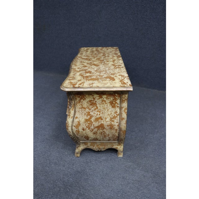 Gold Century Furniture Louis XVI Style Bombe Chest For Sale - Image 8 of 16