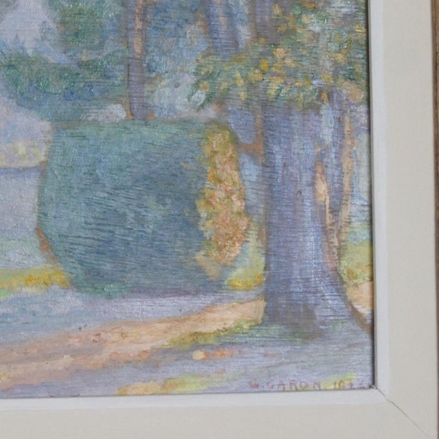 Caron, A View from the Chateau Vinsobres, Painting, Framed For Sale - Image 3 of 6
