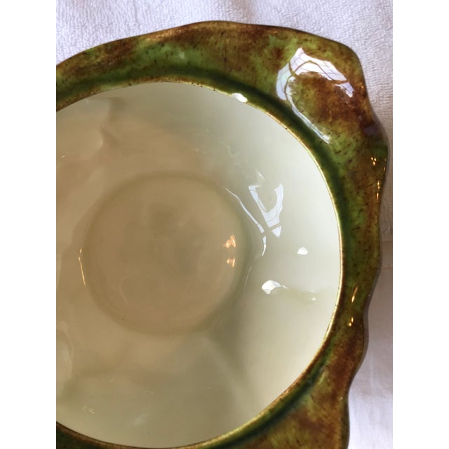 Mid 20th Century Mid 20th Century Holland Mold Bunny Covered Bowl With Underplate For Sale - Image 5 of 13