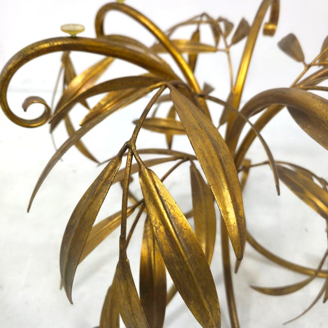 1970s Floral Side Table by Hans Kögl, 1970s For Sale - Image 5 of 8