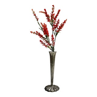 Just Andersen Model 765 Danish Art Deco Pewter Bud Vase, 1920s For Sale