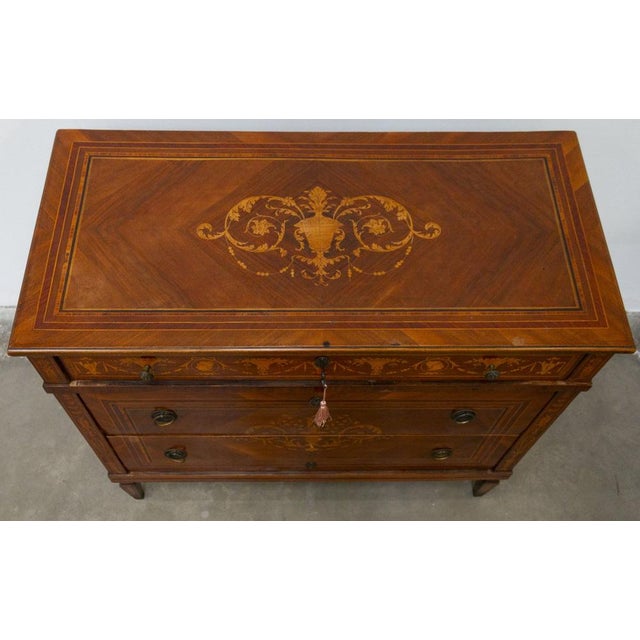 Louis XVI Style Chest of Drawers, Late 19th Century For Sale - Image 12 of 16
