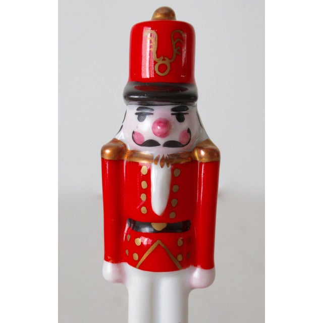 Metal French Limoges, Hand-Painted Signed, Red "Nutcracker," Toy Soldier Limited Editon Numbered Trinket Box For Sale - Image 7 of 10