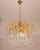 Pair of Lady White, Murano Chandelier White Drops, 1970s For Sale - Image 4 of 12