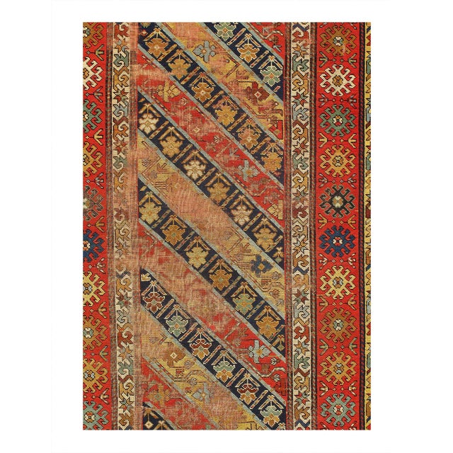 Kazak is a modern shape of old Caucasian rugs which strictly adheres to traditional design elements of the Caucasus. It...