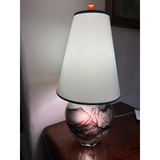 Table Lamp with Lampshade, 1950s, in Very Good conditions. Designed 1950 to 1959 European Plug (up to 250V).The wiring of...