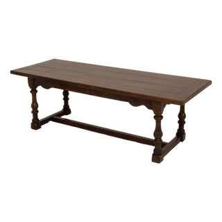 Charles I Style Oak Refectory Table For Sale