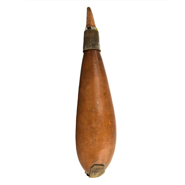 African Early 20th Century Maasai Beaded Milk Gourd Container Kenya For Sale - Image 3 of 6