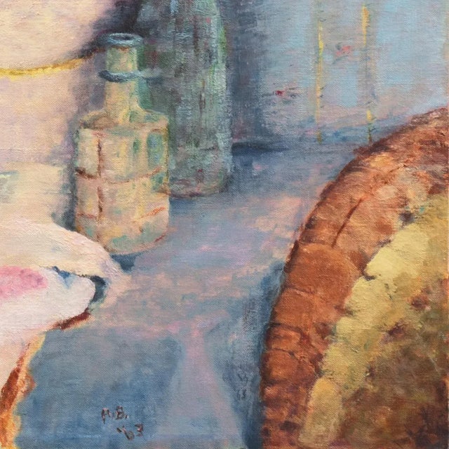 Initialed, twice, lower right, 'A.B' for 'Agnes B'' (American, 20th Century) and dated, twice, 1963. Bearing dedication,...