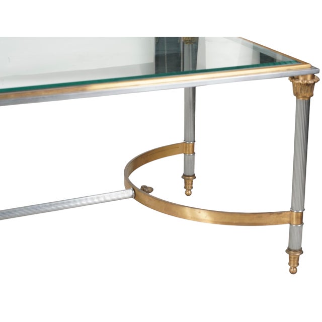 Hollywood Regency Maison Jansen Hollywood Regency Style Cocktail Table For Sale - Image 3 of 3