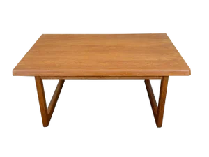 Danish Teak Coffee Table by Niels Bach, 1960s