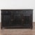 Gustavian (Swedish) 19th Century Swedish Black Painted Pine Sideboard Buffet With Fluted Carved Panels For Sale - Image 3 of 15