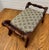 Mid 20th Century Vintage Early American Style Turned Wood Footstool For Sale - Image 4 of 7