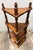 Mid 20th Century Vintage Wood Corner Stand For Sale - Image 5 of 6