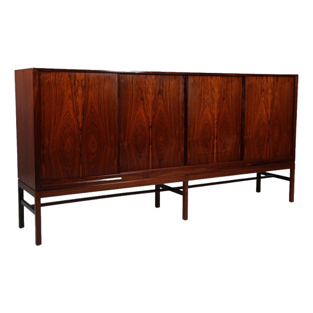 Large Sideboard attributed to Kurt Østervig for K. P. Møbler, Denmark, 1960s For Sale