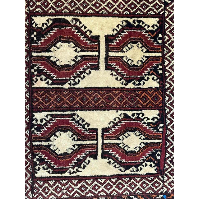 1970s Square Persian Rug , 2' X 2'2" For Sale - Image 4 of 6