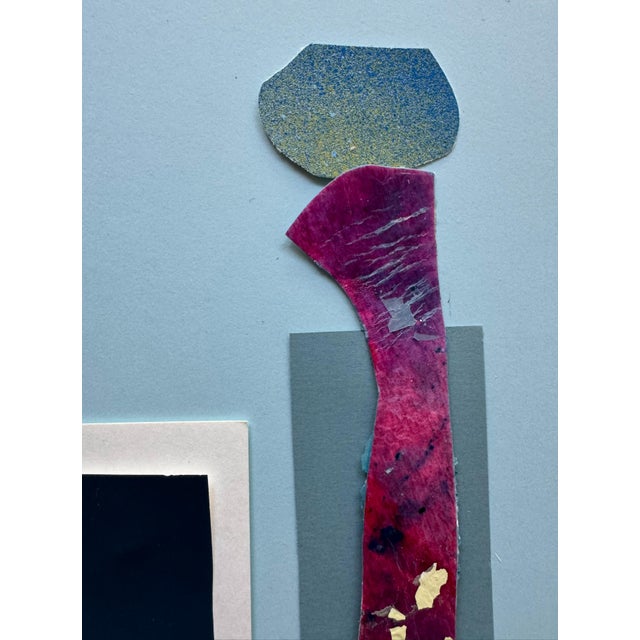 2020s "Pop Music 7" Original Mixed-Media Collage on Paper by Zac Woodiel For Sale - Image 5 of 9